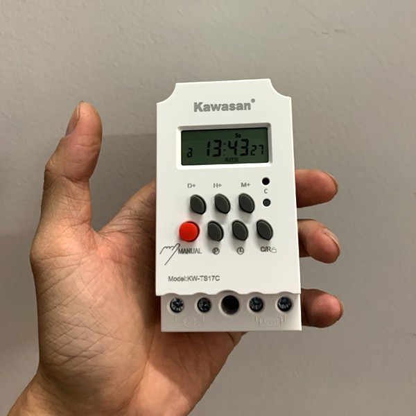 Công tắc hẹn giờ tự động Timer 24h Kawasan KW-TS17C