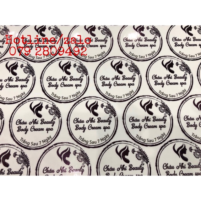 in tem nhãn theo yêu cầu