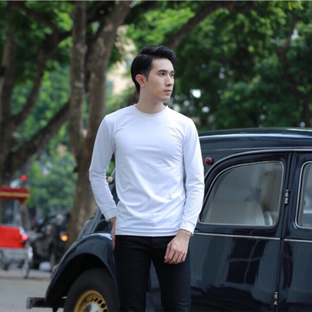Áo phông nam dài tay 💕 FREESHIP đơn 250k 💕  Áo Giữ Nhiệt/phông nam cotton xuất Nhật hàng chuẩn xịn