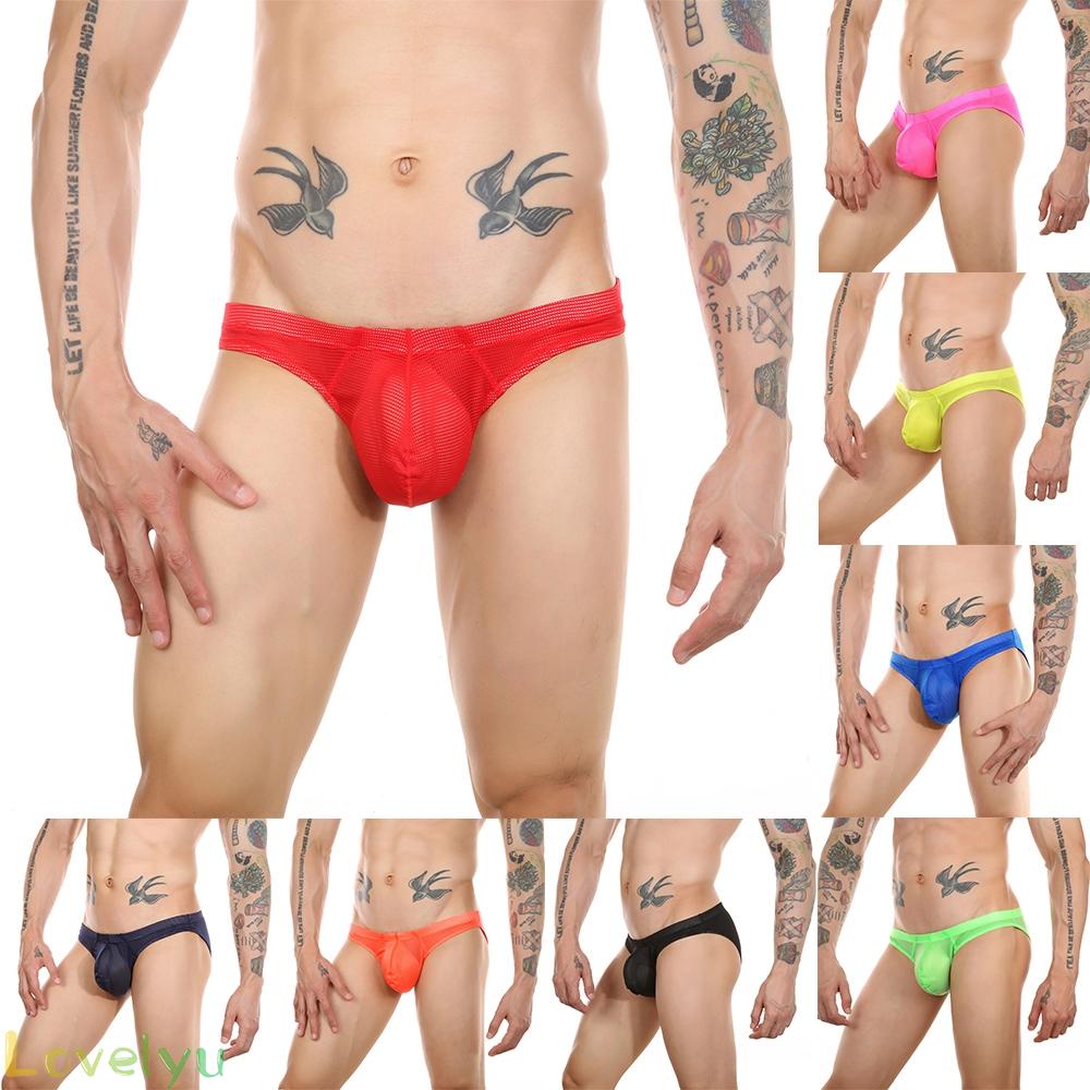 [ FAST SHIPPING ]Men's Thong Pouch Sexy Thong Underwear Brand New Brief Comfortable Erotic
