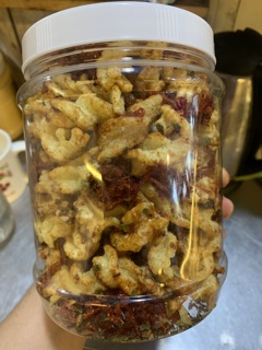 500gr nui sấy khô gà , chà bông