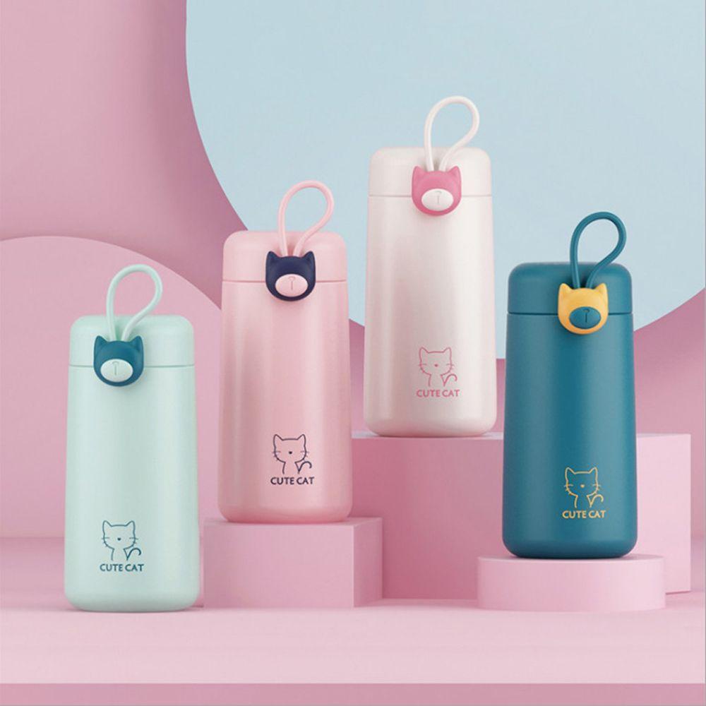 Bình Nước Giữ Nhiệt Bằng Thép Không Gỉ Hình Mèo Dễ Thương TAYLOR1 270ml