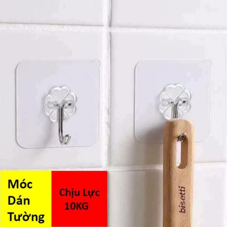 Móc dán tường cường lực thần thánh siêu dính chịu được trọng lượng 10kg (Mua càng nhiều  càng rẻ)