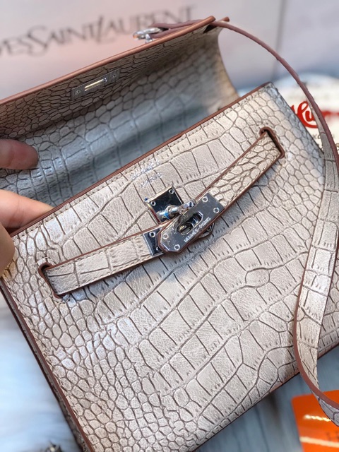 Túi da rắn size 21 bản đẹp