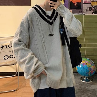 Áo len trơn basic cổ viền tym unisex
