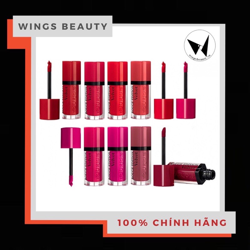 BOURJOIS - Son kem lì mềm Rouge Edition Velvet