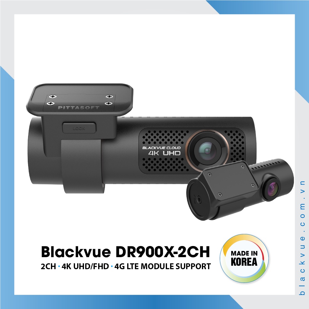 Camera hành trình ô tô 4K Blackvue DR900X-2CH | BigBuy360 - bigbuy360.vn