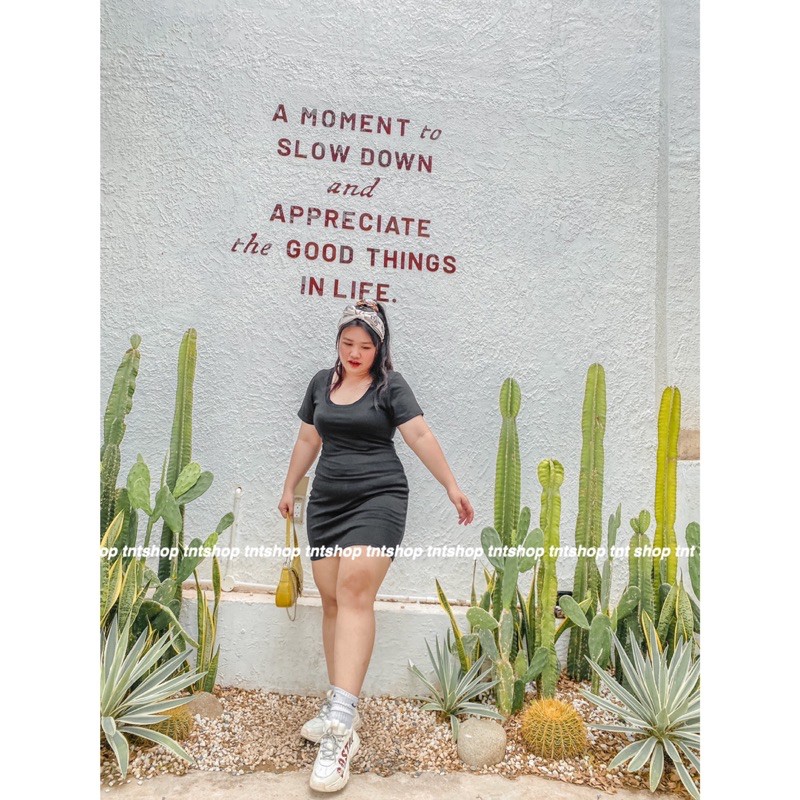 [Mã SKAMSALEP6 giảm 10% tối đa 100K đơn 150K] ĐẦM BODY CỔ U C.K - BIGSIZE 60-90KG - [Ảnh thật 100%] | BigBuy360 - bigbuy360.vn