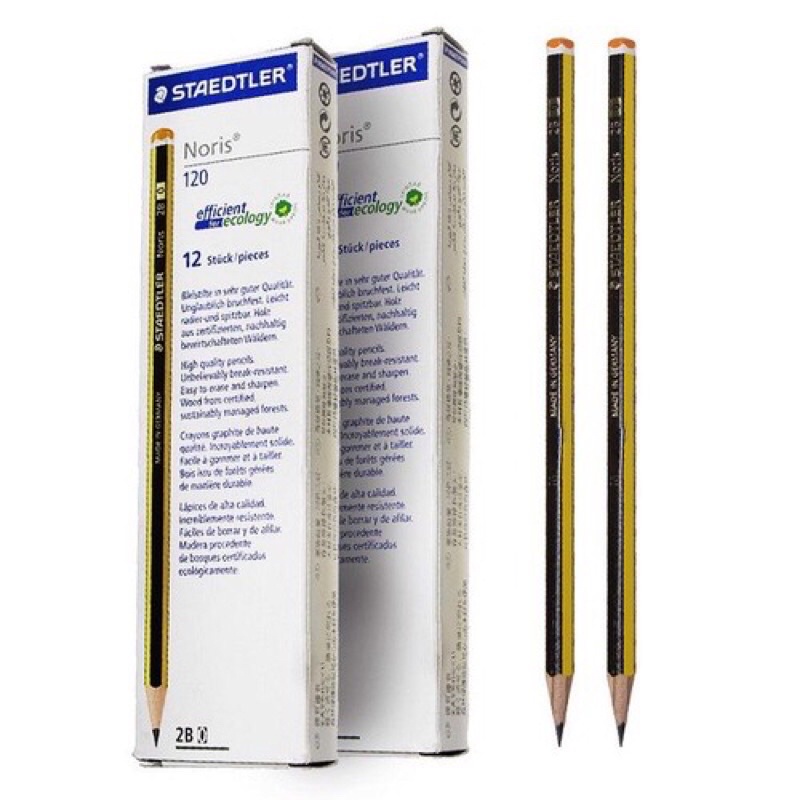 Bút chì gỗ Staedtler 120 Đức 2B cao cấp