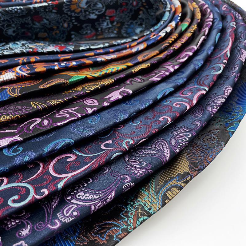 Cà Vạt 8CM Họa Tiết Hoa Phong Cách Cổ Điển Thời Trang Công Sở Cho Nam