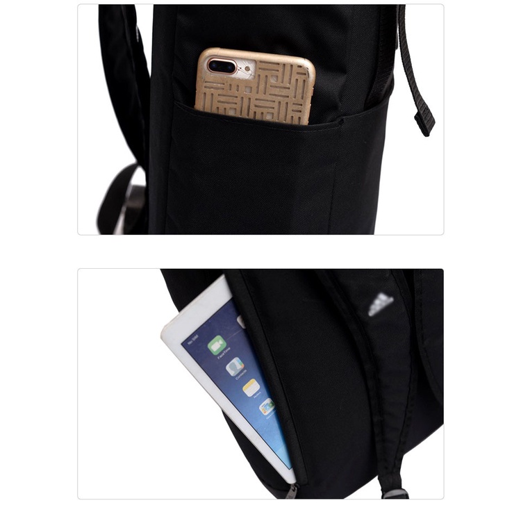 Balo ADAS 3 STRIPES BACKPACK Loại 3 Sọc Màu Đen