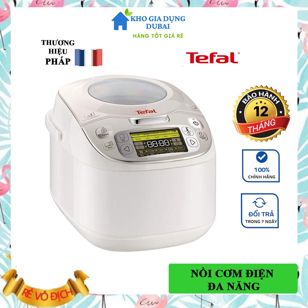 Nồi cơm điện đa năng Tefal RK8121 THƯƠNG HIỆU PHÁP, BẢO HÀNH 12 THÁNG,LỖI ĐỔI MỚI TRONG 7 NGÀY