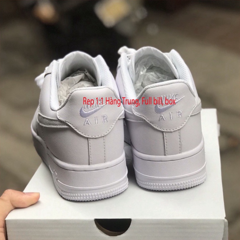 Giày af1 full trắng giày sneaker air force one bản trung 1/1 nam nữ full box bill đủ size | BigBuy360 - bigbuy360.vn
