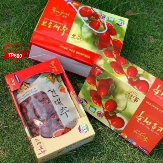 TÁO TÀU ĐỎ HÀN QUỐC - hộp 1kg - tặng kèm túi xách -TP600