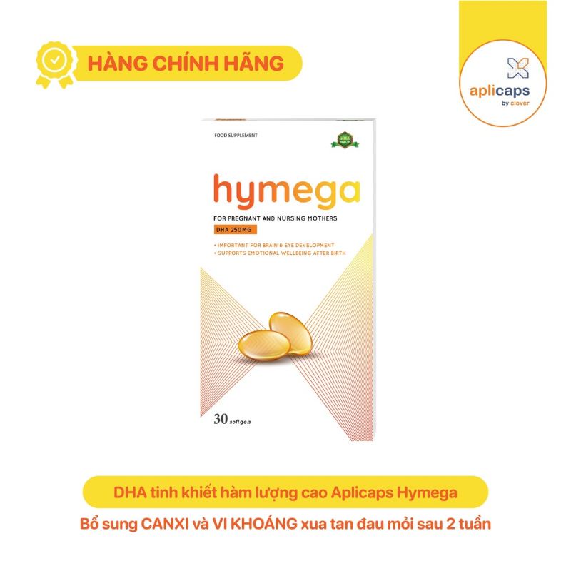 🆘  Hymega VIÊN UỐNG DHA Siêu tinh khiết cho mẹ bầu