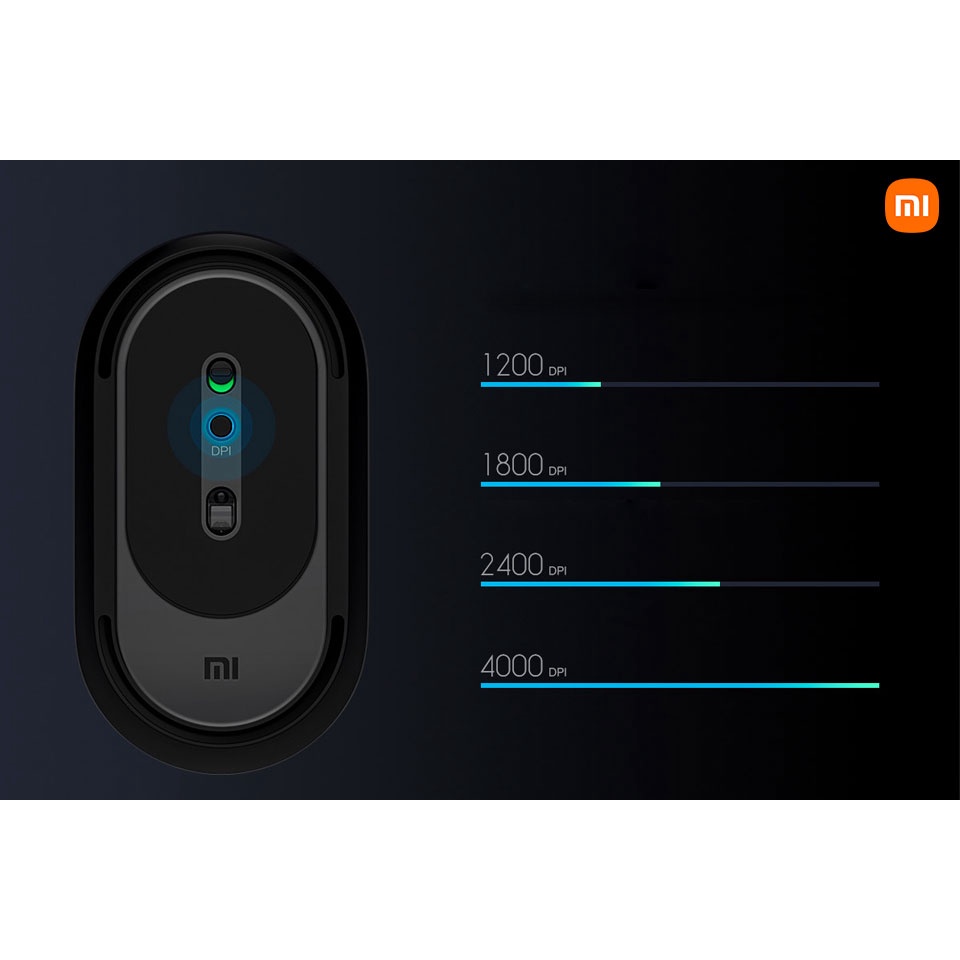 Chuột không dây 2 kênh Bluetooth Xiaomi Portable Mouse 2