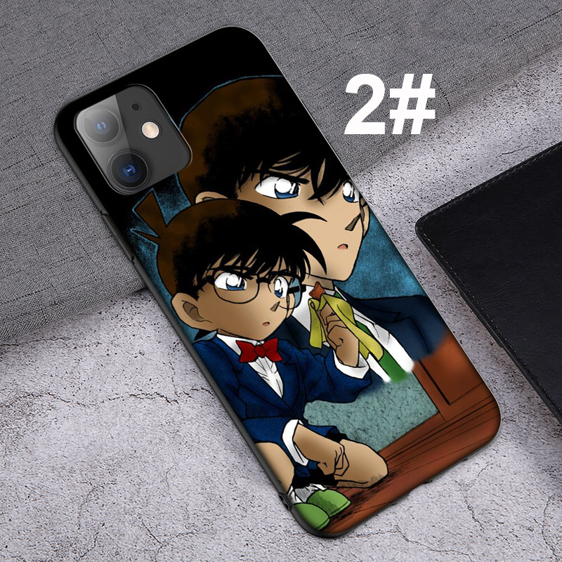 iPhone XR X Xs Max 7 8 6s 6 Plus 7+ 8+ 5 5s SE 2020 Casing Soft Case 12LU Anime Detective Conan mobile phone case