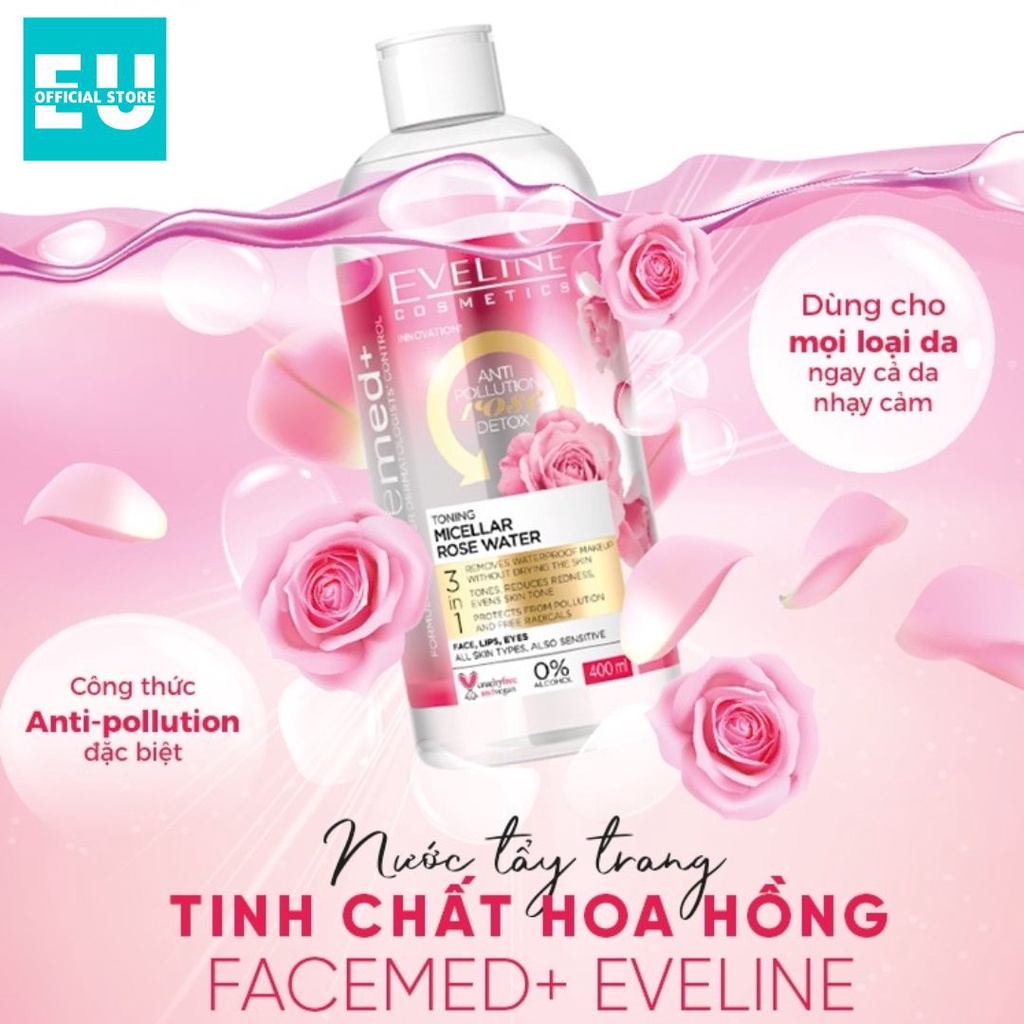 Nước Tẩy Trang Eveline Micellar 3 In 1