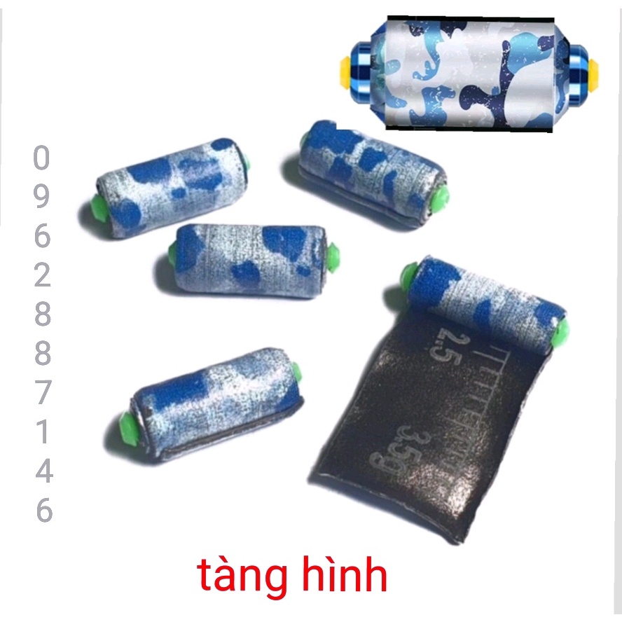 chì câu cá tàng hình loại 1 chì câu đài thông số