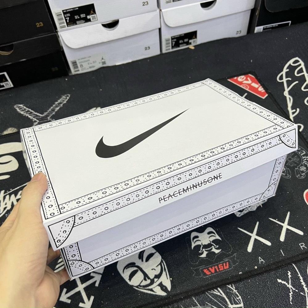 Giày thể thao sneaker Kwondo 1 x G-Dragon Peaceminusone – Triple White màu trắng dành cho nam nữ 2022