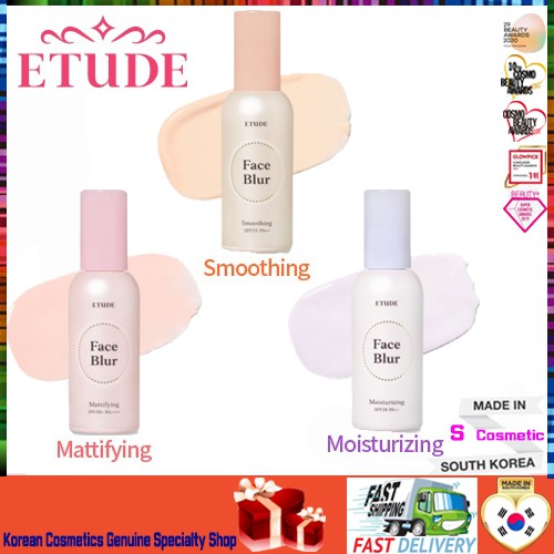 [Etude House]35g💝THƯƠNG HIỆU HÀN QUỐC💝Face Blur Smoothing Mattifying Moisturizing SPF33 SPF50 PA++ Korean Cosmetics face bb