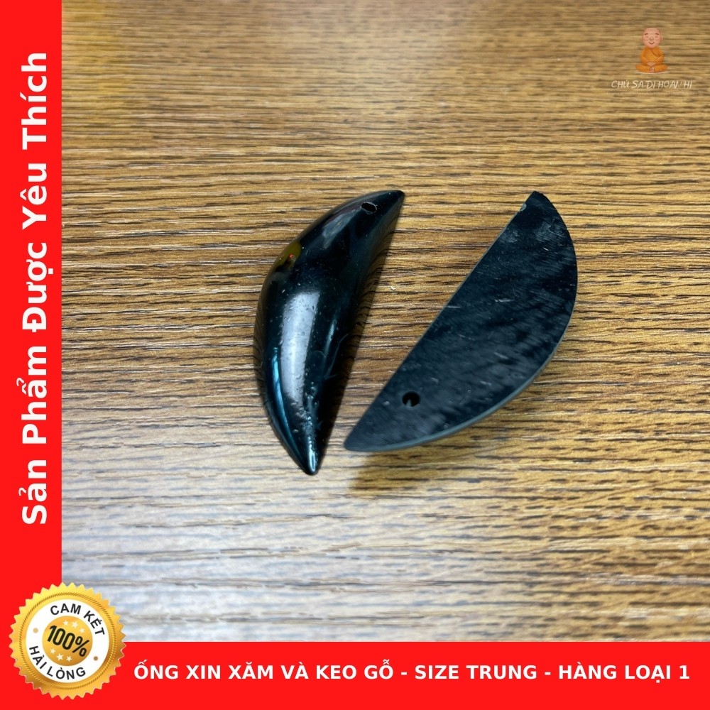 Ống Xin Xăm và Keo Gỗ - Size Trung - Hàng Loại 1 - Cửa Hàng Sa Di Hoan Hỉ