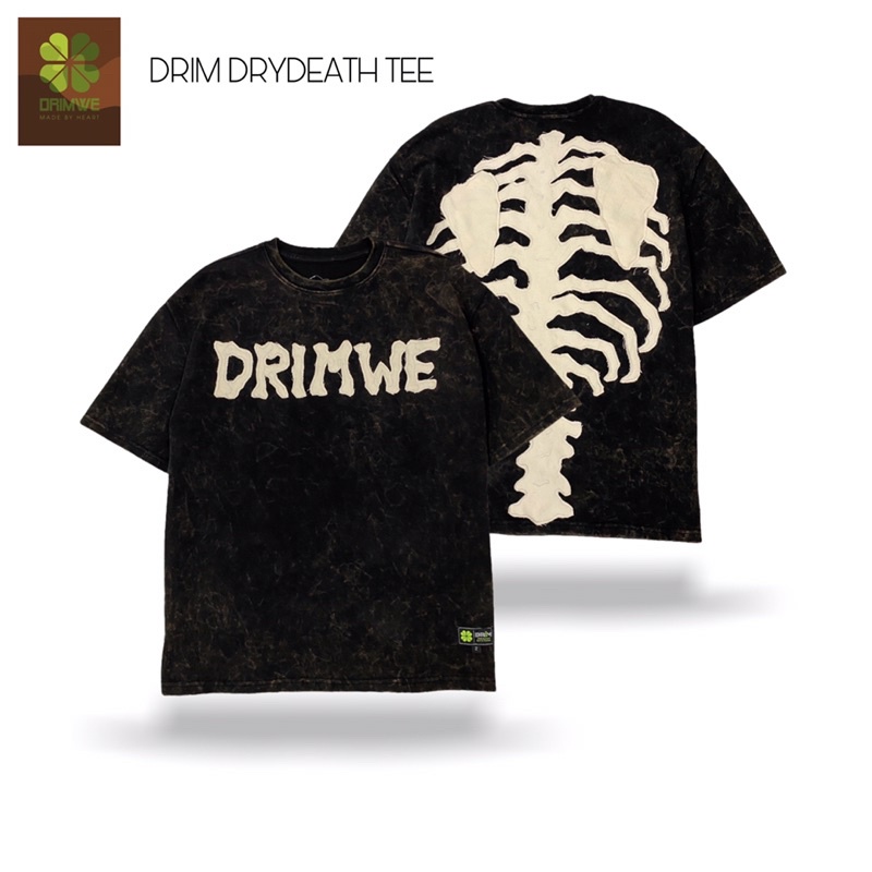 Áo thun local brand chính hãng áo phông unisex nam nữ DRIM Drydeath tee