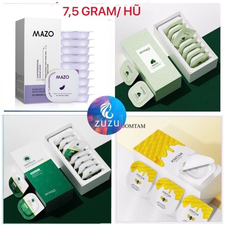 Mặt Nạ Dưỡng Da, Mặt Nạ Dưỡng Trắng Cấp Ẩm Nội Địa Trung Cải Thiện Da Xỉn Màu Tái Tạo Da