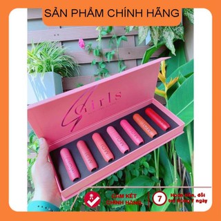 Set 7 son kem lì hồ ngọc hà mỹ phẩm m o i son s_girl mỹ phẩm m o i