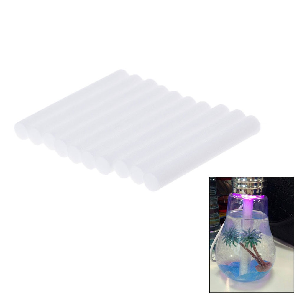 Bộ 10 thanh lọc cotton 8mmx64mm cho máy tạo độ ẩm bằng sóng siêu âm