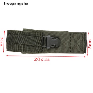[FREG] 1PC Flashlight Holder Case Holster Tactical Flashlight Pouch For Camping FDH