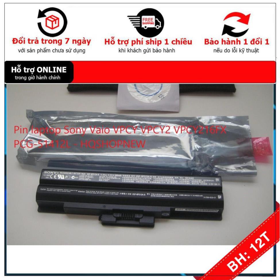 [BH12TH] ⚡[Pin zin] Pin laptop Sony Vaio VPCY VPCY2 VPCY216FX PCG-51412L