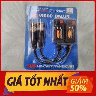 Balun bấm 5MP đỏ đen( loại tốt ) chuyên dùng cho camera giá rẻ