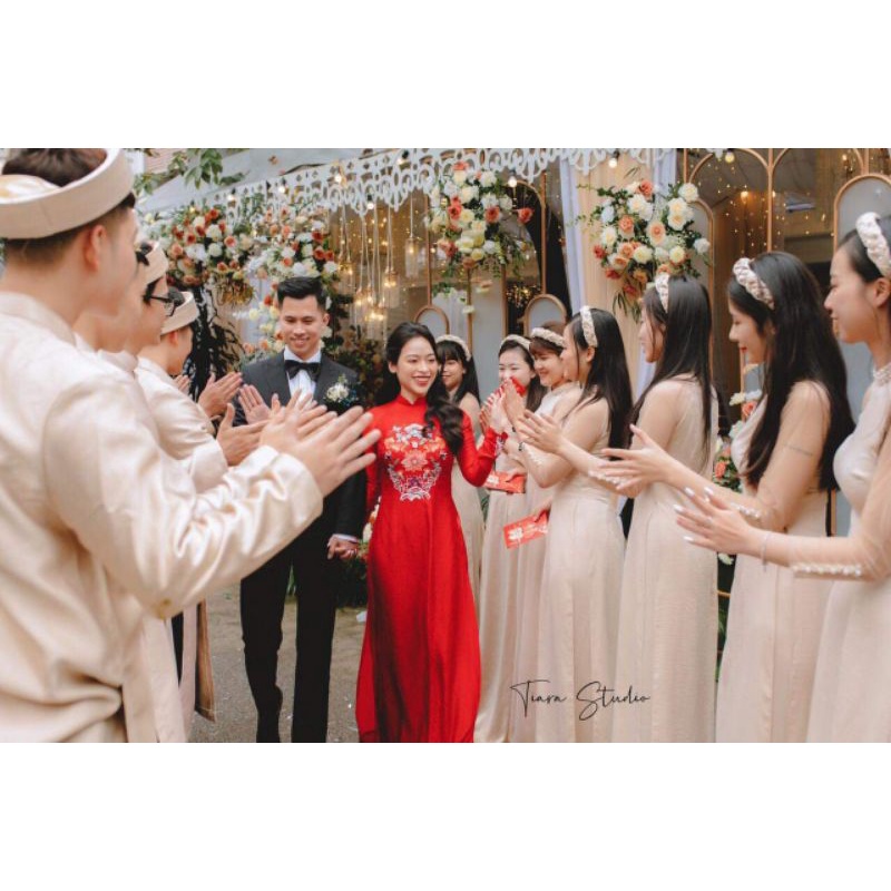 Áo Dài Cô Dâu Cao Cấp