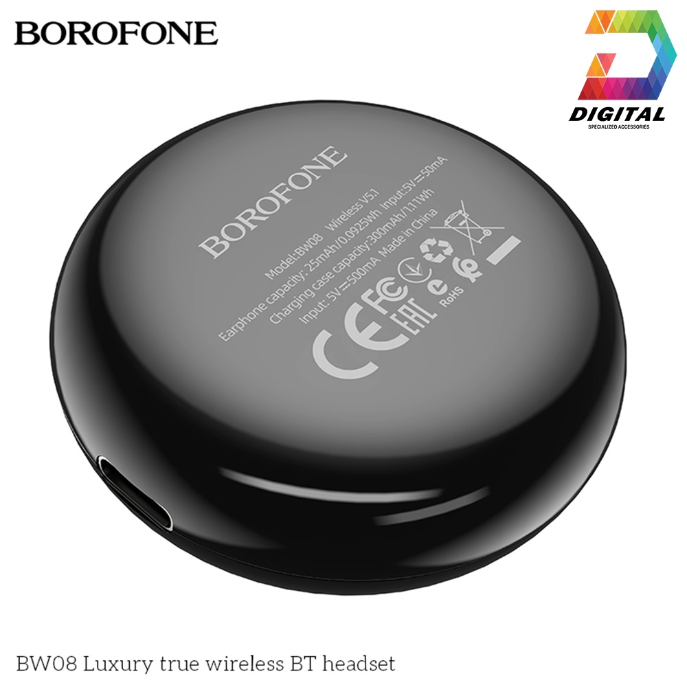 Tai Nghe Bluetooth Borofone BW08 Chính Hãng Cảm Ứng Chạm