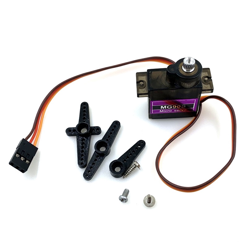 Động Cơ Servo Pro SG90 9g 360 Độ Kèm Phụ Kiện MG90S Cho Máy Bay Điều Khiển Từ Xa