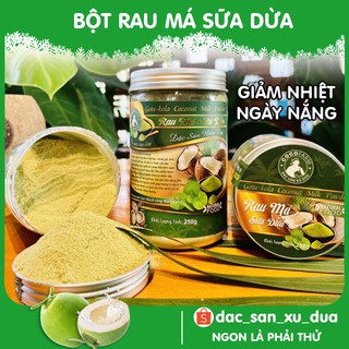 Bột Rau Má Sữa Dừa Cocofarm 250g  - Giải nhiệt ngày nắng