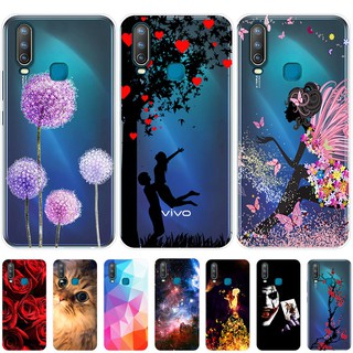 Ốp lưng Vivo Y17 Y12 Y11 2019 Ốp lưng silicon TPU mềm Ốp lưng Điện thoại Vivo Y 17 12 11 Ốp lưng