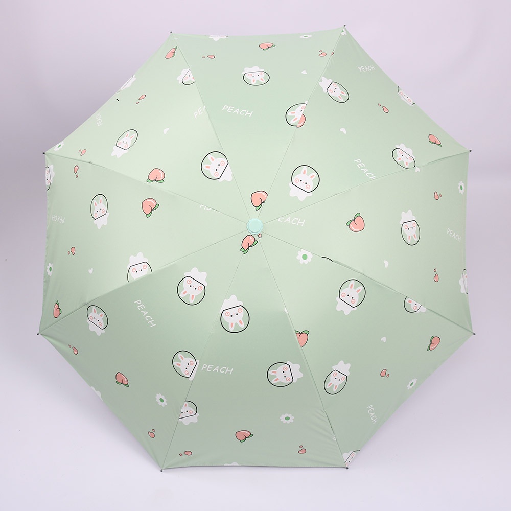 Ô Dù Che Nắng Ngoài Trời Che Mưa Mini Cute Gấp Gọn Hình Thỏ Dễ Thương Nhỏ Gọn - Lana Queen