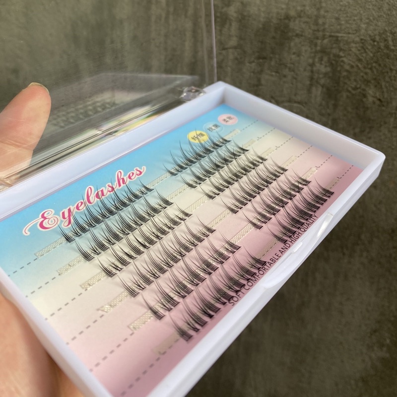 Hộp mi giả tách sợi / Tặng kèm nhíp và keo dán