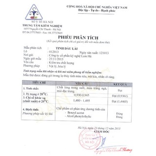 Tinh Dầu Hoa Nhài (Hoa Lài) Lam Hà