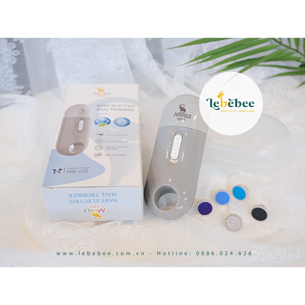 Máy dũa móng tay cho bé Moaz Bébé