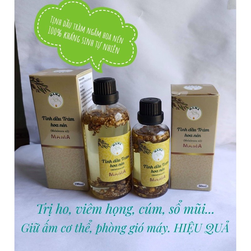 Tinh dầu tràm hoa nén 100ml