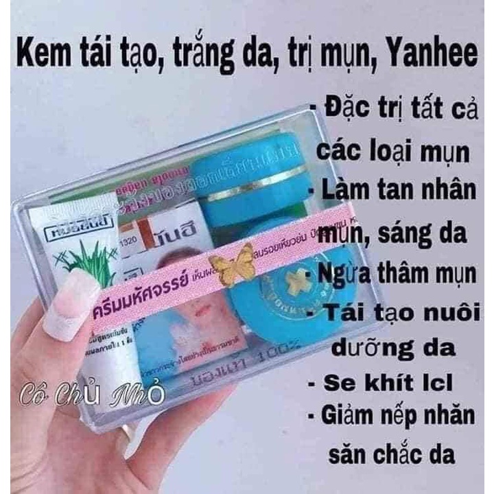 Kem tri mụn ya hee thái lan xanh dương