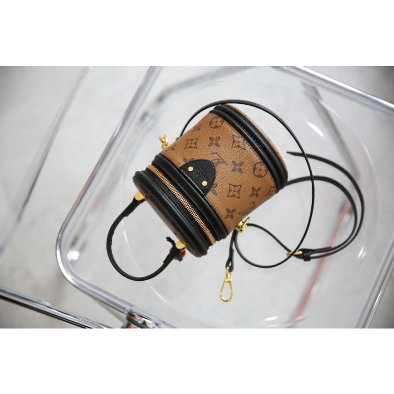 Túi LV Cannes 2 size phom chất đẹp kèm khăn quấn sang chảnh full 2 box nam châm vip