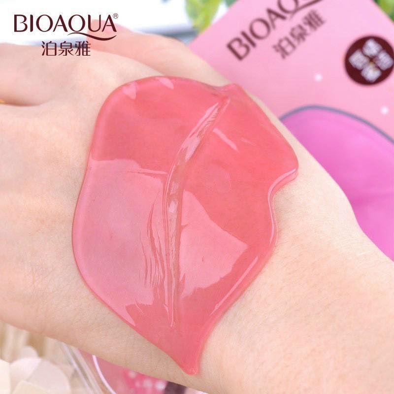 Mặt nạ môi Bioaqua nội địa Trung - Mask môi dưỡng môi hồng tự nhiên, dưỡng ẩm cực tốt