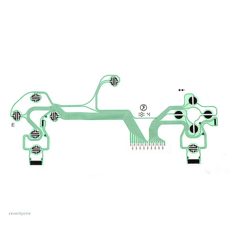 ❤~ Conductive Film Controller Keyboard Flex Cable PCB JDS-055 Slim Circuit Board Replacement Buttons Tape for Sony PlayStation 4 PS4