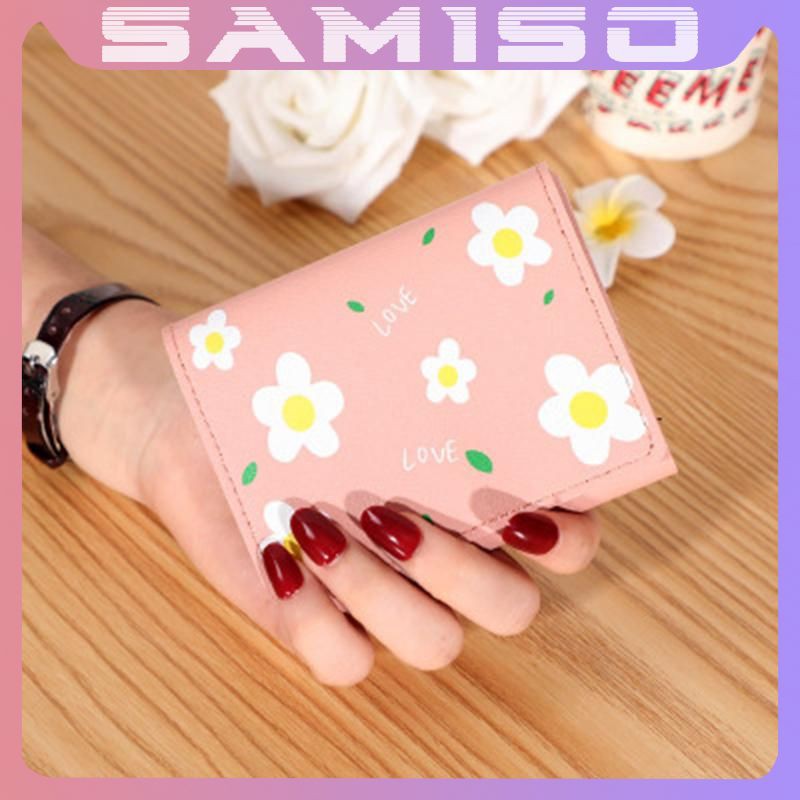 Ví nữ ngắn đẹp cầm tay mini nhỏ gọn bỏ túi nhiều ngăn dễ thương NG32 | BigBuy360 - bigbuy360.vn