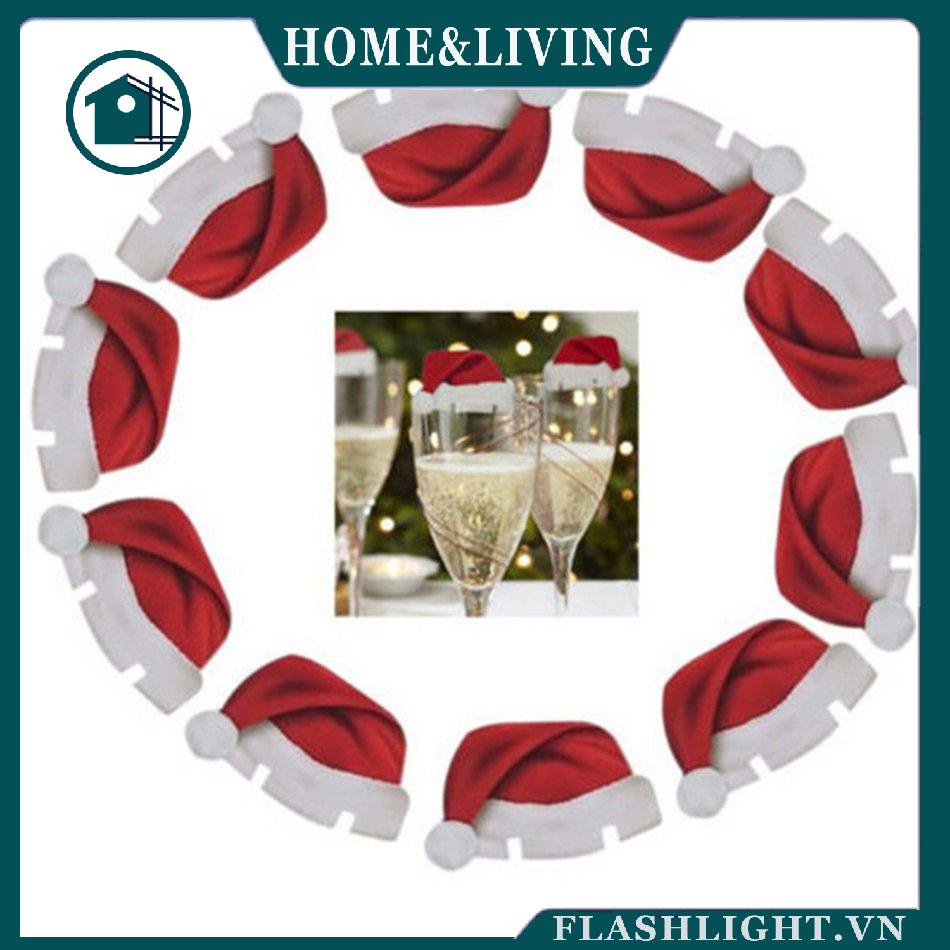 ⚡QKCF⚡ Christmas Decoration Red Wine Glass Card Decor Card Handwriting DIY Wishes