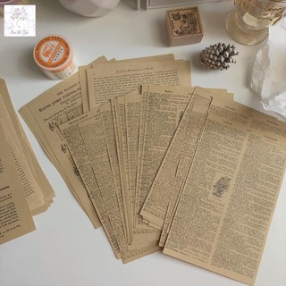 PN006 - Bộ Giấy Báo Cũ Trang Trí Journal